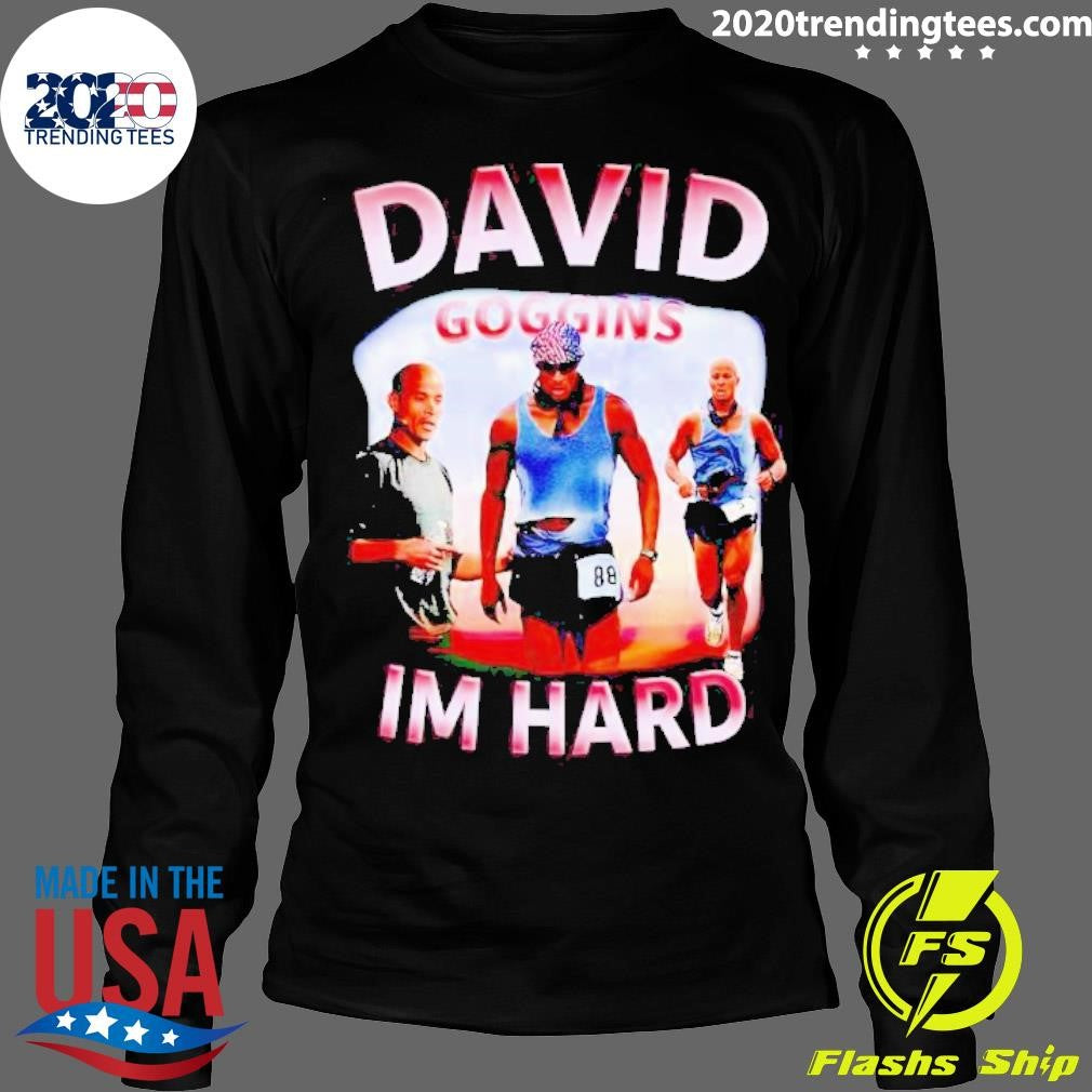 Awesome David Goggins I'm Hard - Adult & Kids T-Shirts, Sweatshirts & Hoodies apparel design preview 4