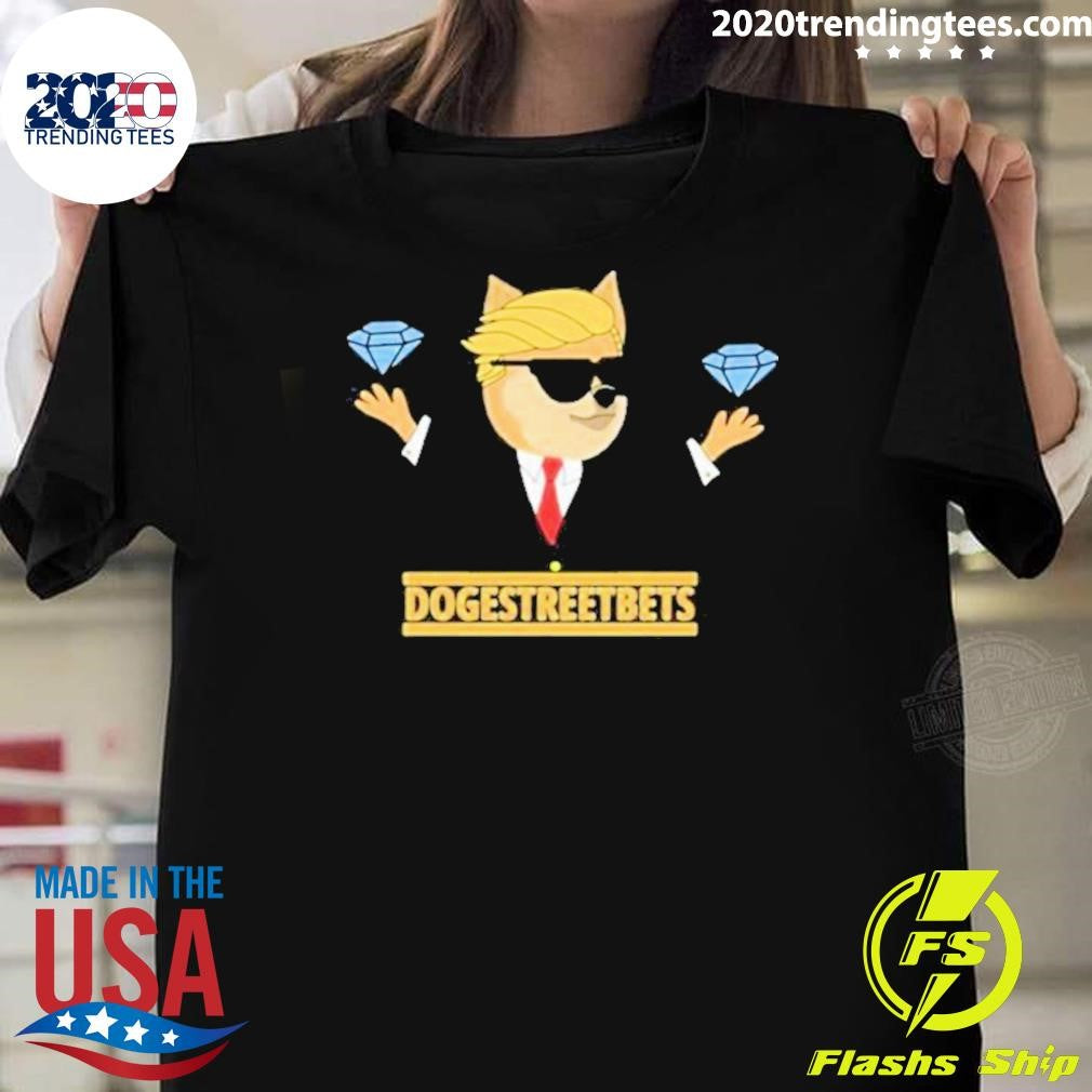 Awesome Dogestreetbets Diamond - Adult & Kids T-Shirts, Sweatshirts & Hoodies apparel design preview 1