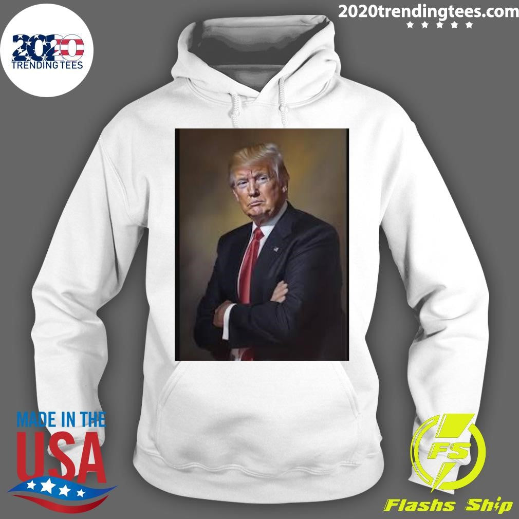 Awesome Donald Trump Portrait 2024 - Adult & Kids T-Shirts, Sweatshirts & Hoodies apparel design preview 2