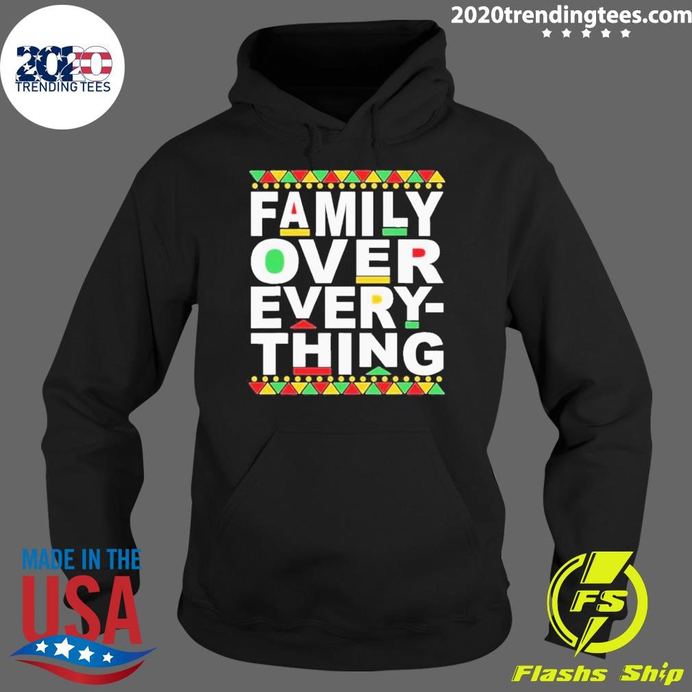 Awesome Family Over Everything - Adult & Kids T-Shirts, Sweatshirts & Hoodies apparel design preview 2