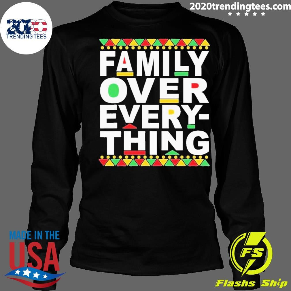 Awesome Family Over Everything - Adult & Kids T-Shirts, Sweatshirts & Hoodies apparel design preview 4