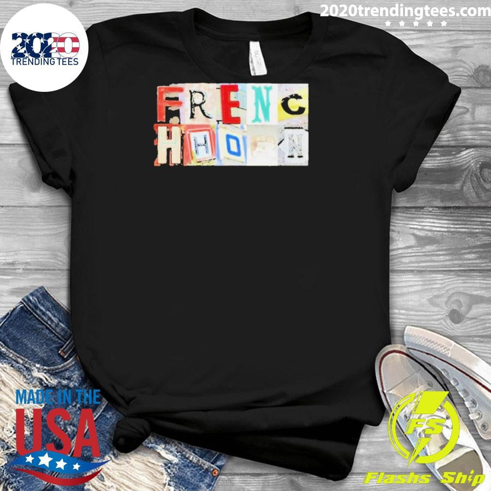 Awesome French Horn Artsy Alphabet - Adult & Kids T-Shirts, Sweatshirts & Hoodies apparel design preview 3