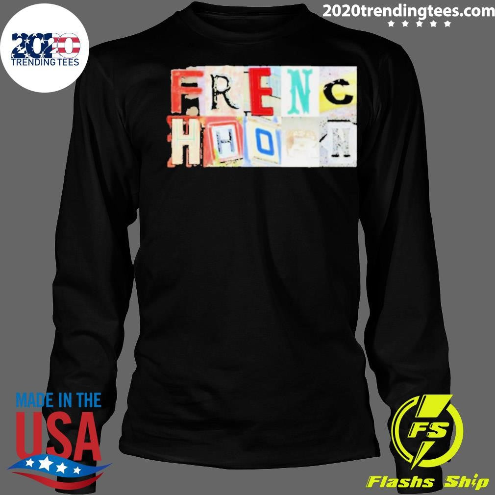 Awesome French Horn Artsy Alphabet - Adult & Kids T-Shirts, Sweatshirts & Hoodies apparel design preview 4