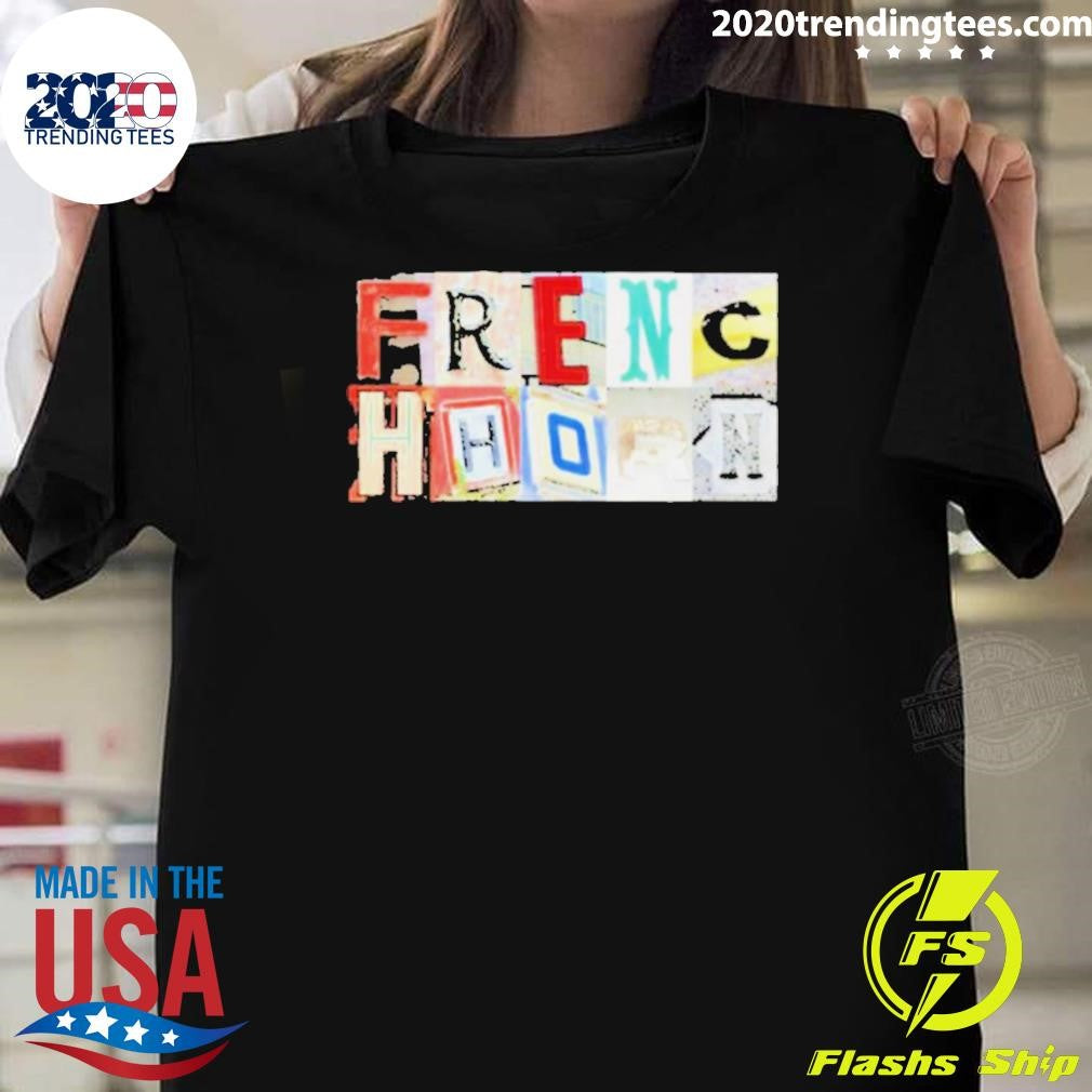 Awesome French Horn Artsy Alphabet - Adult & Kids T-Shirts, Sweatshirts & Hoodies apparel design preview 1