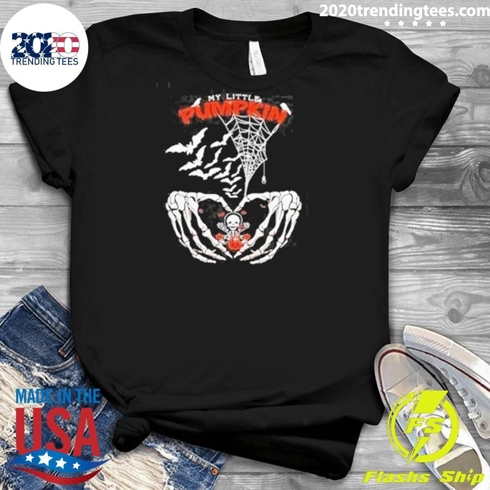 Awesome Halloween Gift My Little Pumpkin - Adult & Kids T-Shirts, Sweatshirts & Hoodies apparel design preview 3