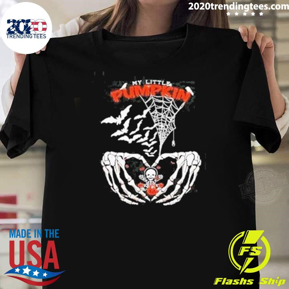 Awesome Halloween Gift My Little Pumpkin - Adult & Kids T-Shirts, Sweatshirts & Hoodies apparel design preview 1