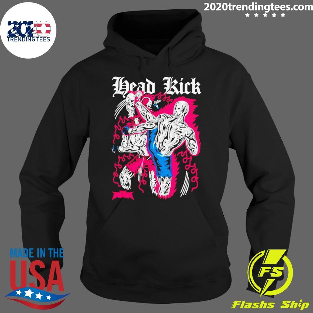 Awesome Head Kick Classic - Adult & Kids T-Shirts, Sweatshirts & Hoodies apparel design preview 2