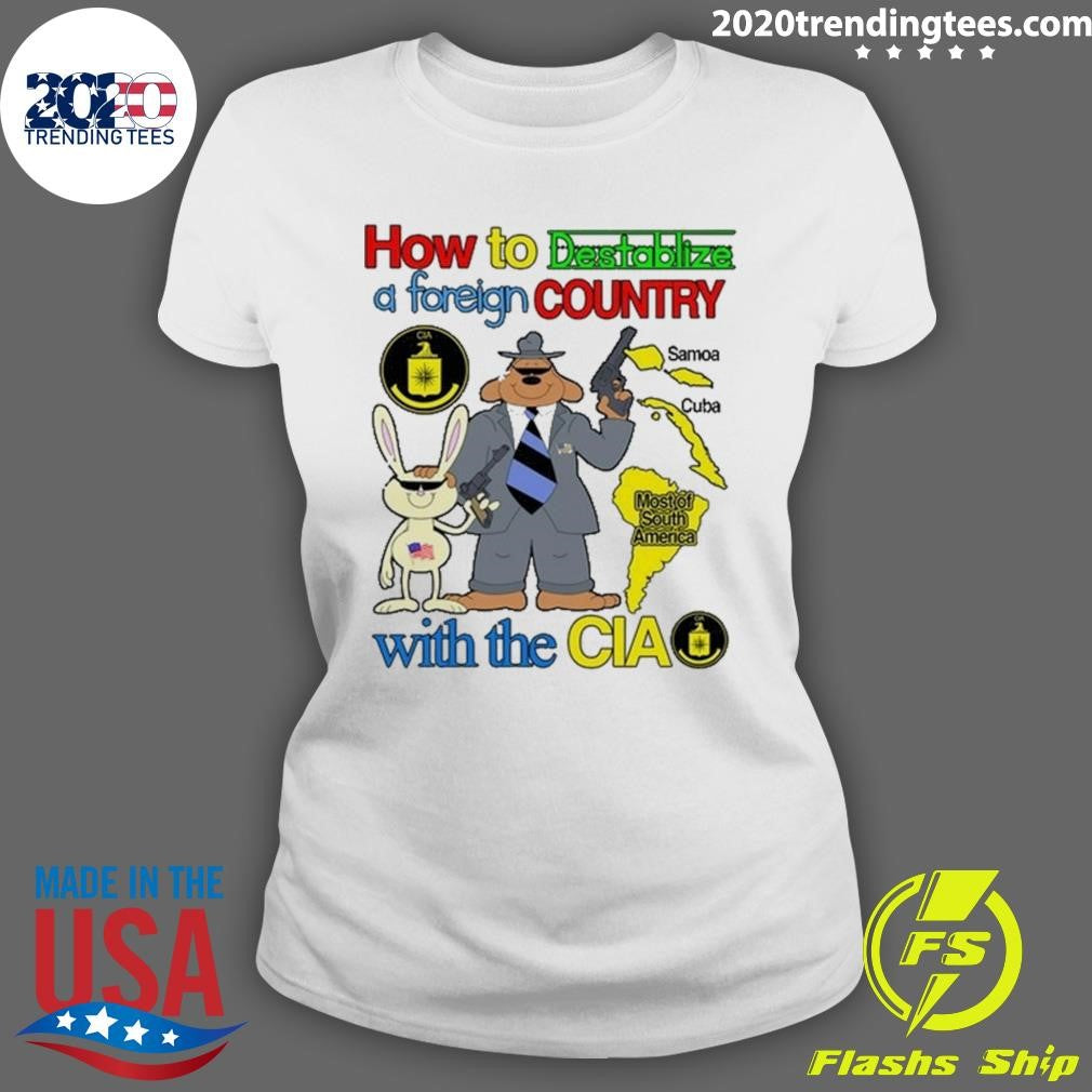 Awesome How To Destablize A Foreign Country Samoa - Adult & Kids T-Shirts, Sweatshirts & Hoodies apparel design preview 3