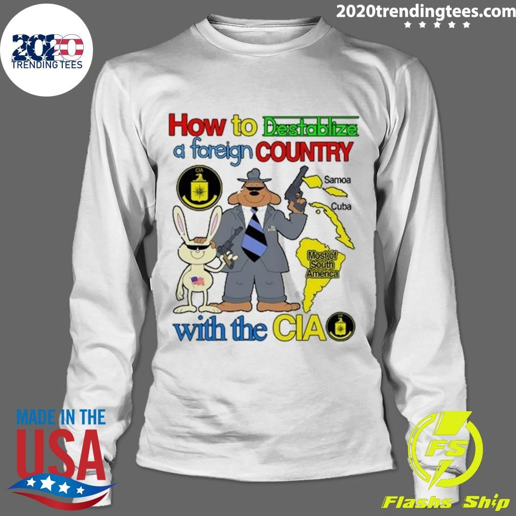 Awesome How To Destablize A Foreign Country Samoa - Adult & Kids T-Shirts, Sweatshirts & Hoodies apparel design preview 4