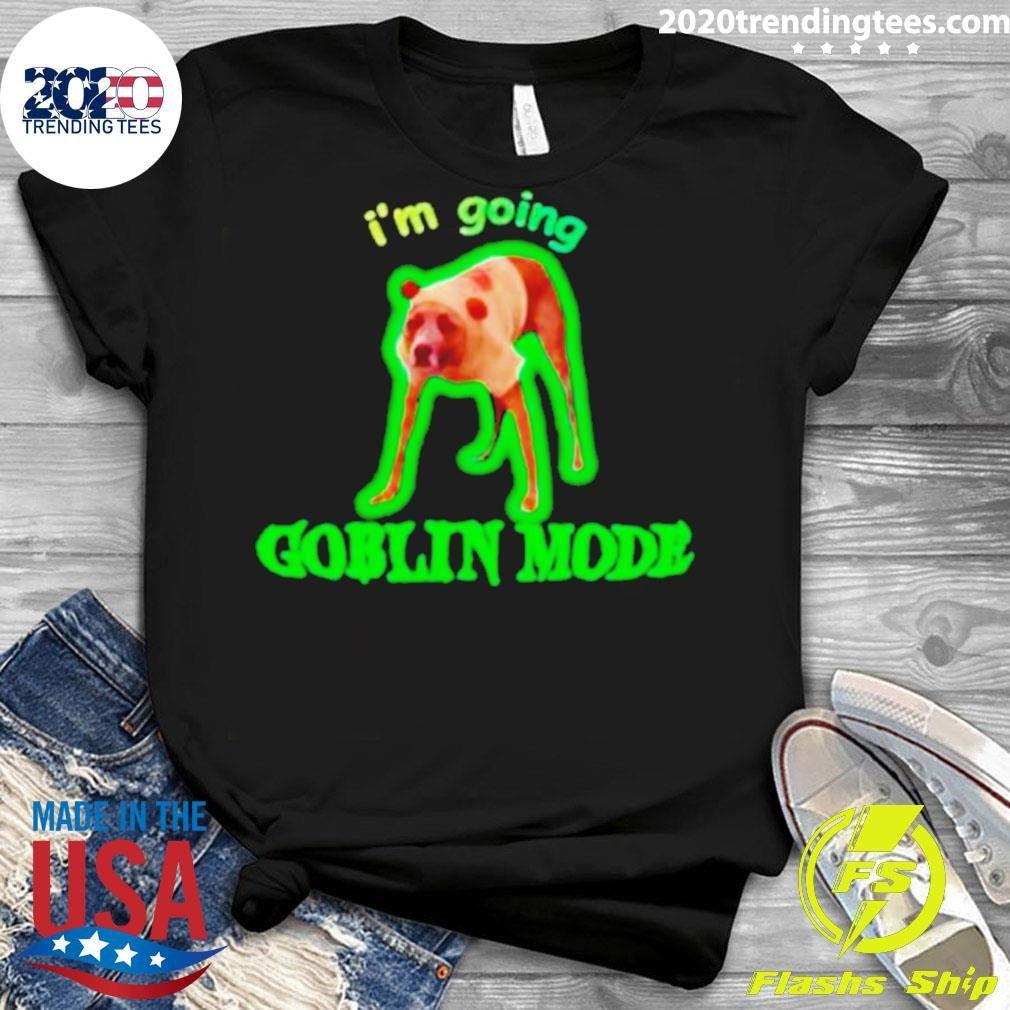 Awesome I'm Going Goblin Mode Dog - Adult & Kids T-Shirts, Sweatshirts & Hoodies apparel design preview 3