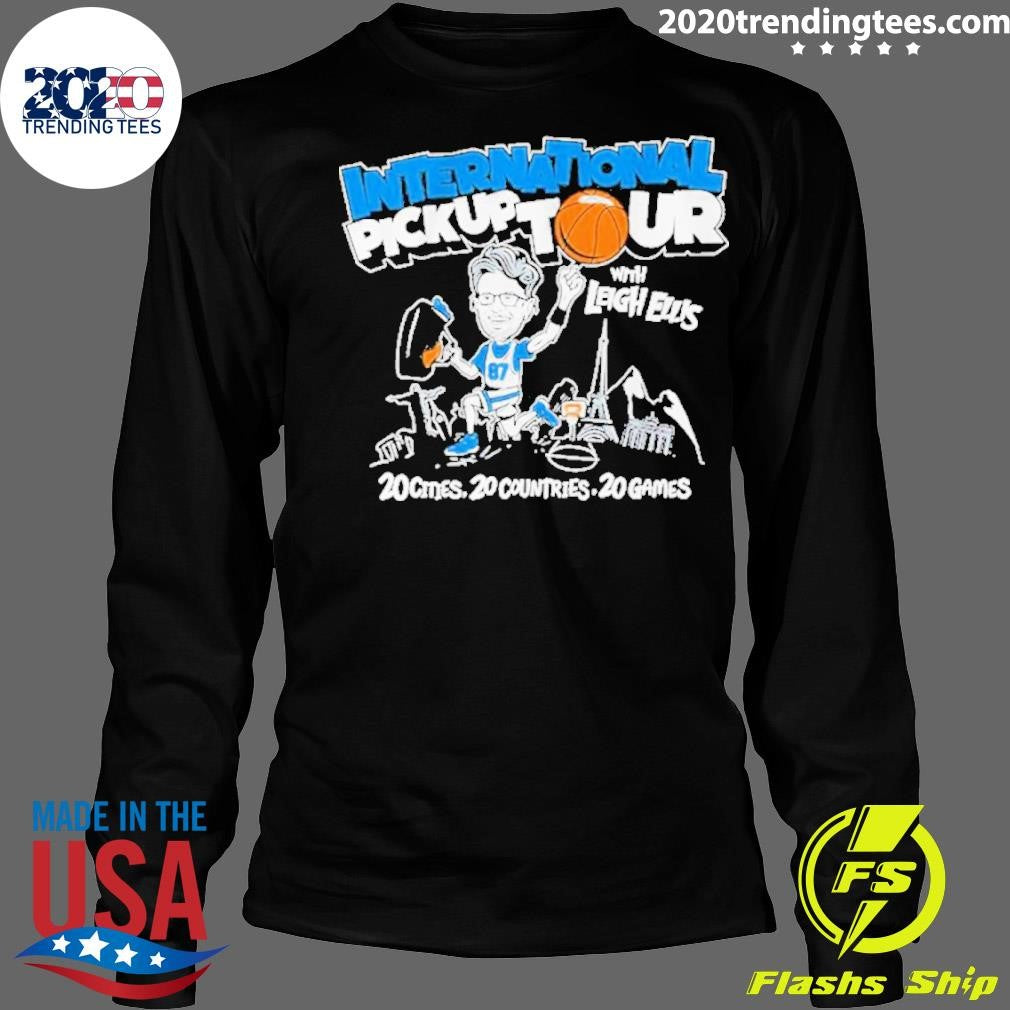 Awesome International Pickup Tour With Leigh Ellis - Adult & Kids T-Shirts, Sweatshirts & Hoodies apparel design preview 4