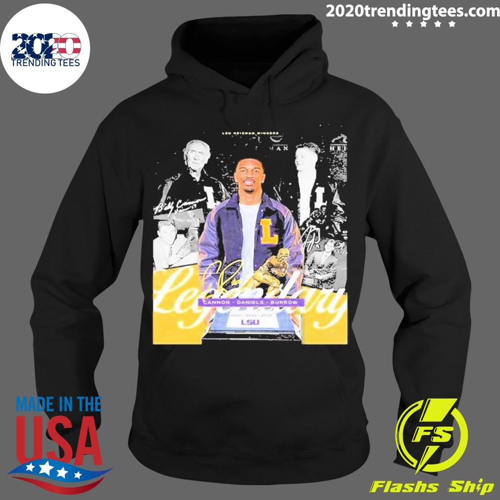 Awesome Jayden Daniels Joins Billy Cannon And Joe - Adult & Kids T-Shirts, Sweatshirts & Hoodies apparel design preview 2