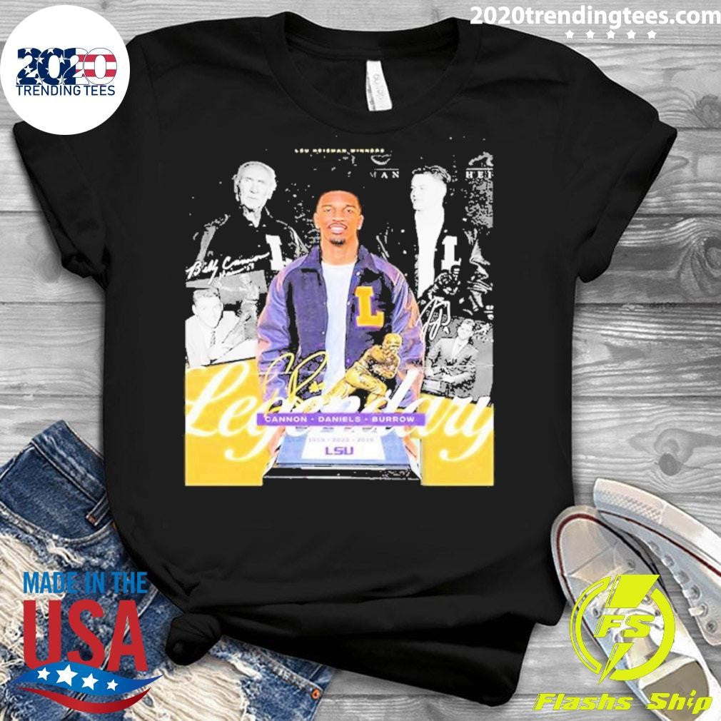 Awesome Jayden Daniels Joins Billy Cannon And Joe - Adult & Kids T-Shirts, Sweatshirts & Hoodies apparel design preview 3