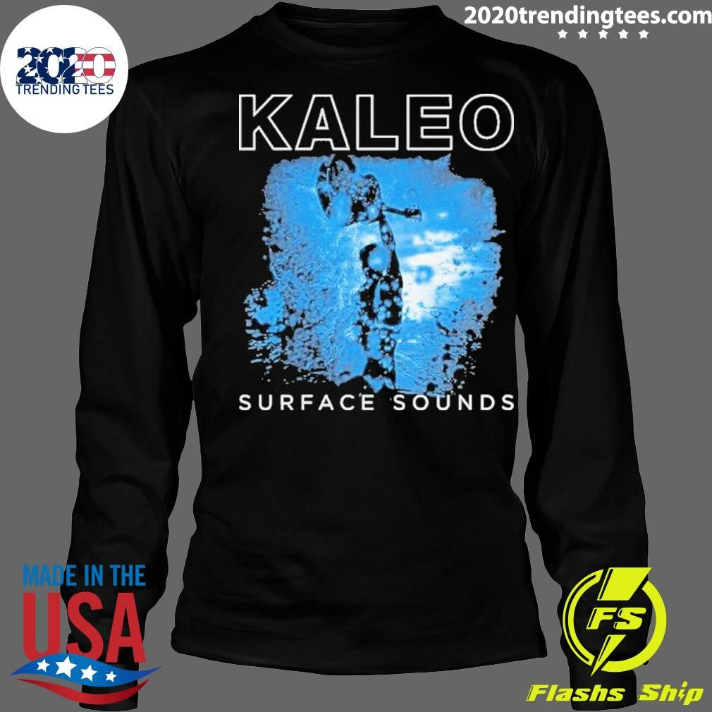 Awesome Kaleo Surface Sounds Waves - Adult & Kids T-Shirts, Sweatshirts & Hoodies apparel design preview 4