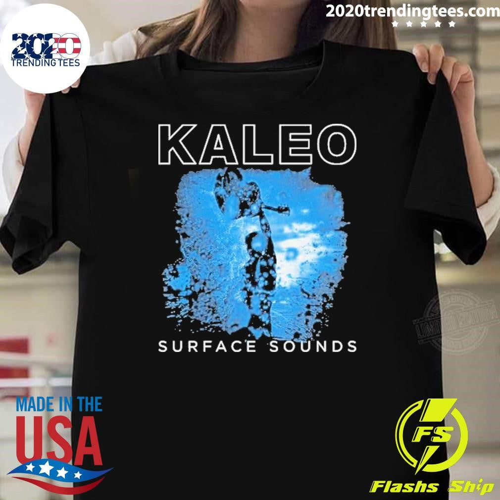 Awesome Kaleo Surface Sounds Waves - Adult & Kids T-Shirts, Sweatshirts & Hoodies apparel design preview 1