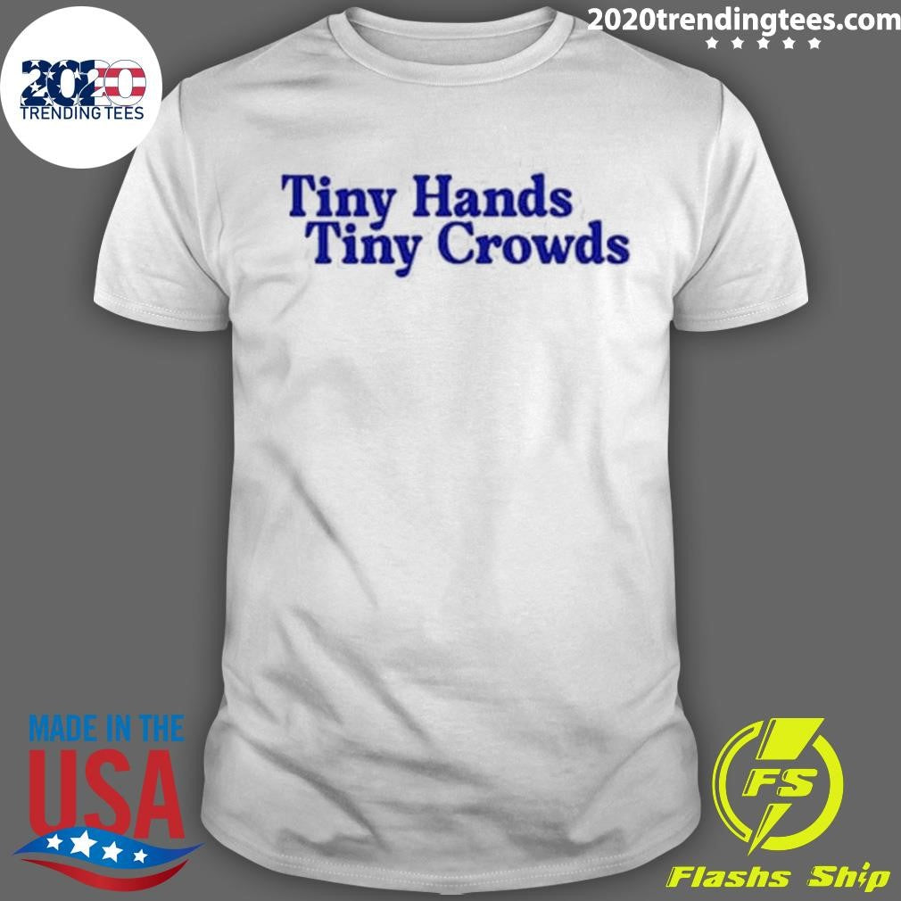 Awesome Kamala Harris Tiny Hands Crowds - Adult & Kids T-Shirts, Sweatshirts & Hoodies apparel design preview 1