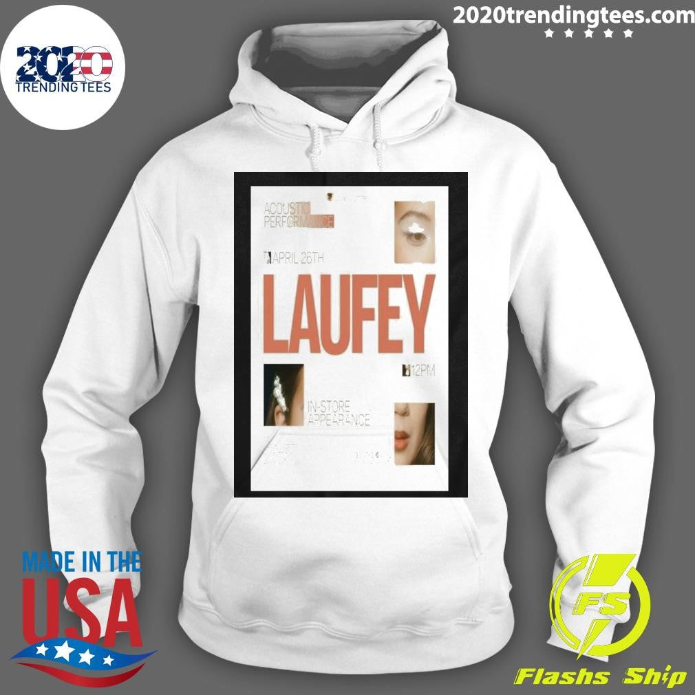 Awesome Laufey In Washington Dc On April 26 2024 - Adult & Kids T-Shirts, Sweatshirts & Hoodies apparel design preview 2