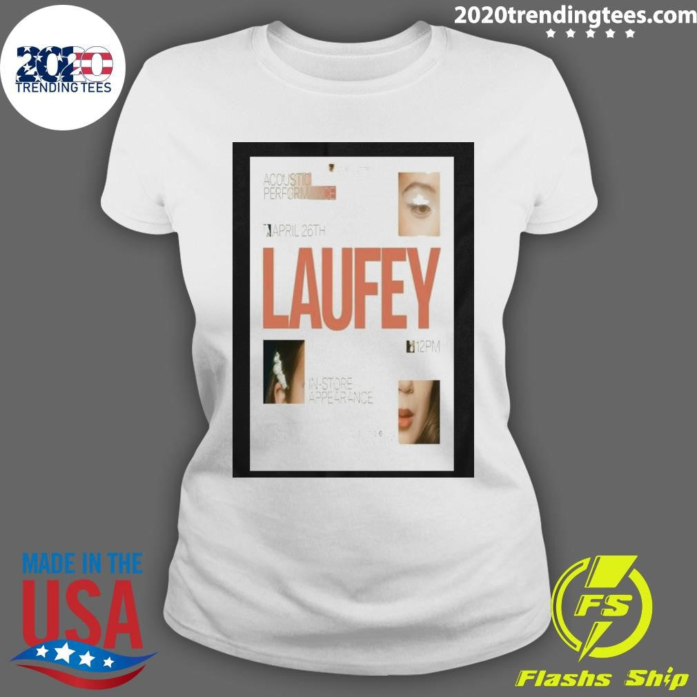 Awesome Laufey In Washington Dc On April 26 2024 - Adult & Kids T-Shirts, Sweatshirts & Hoodies apparel design preview 3