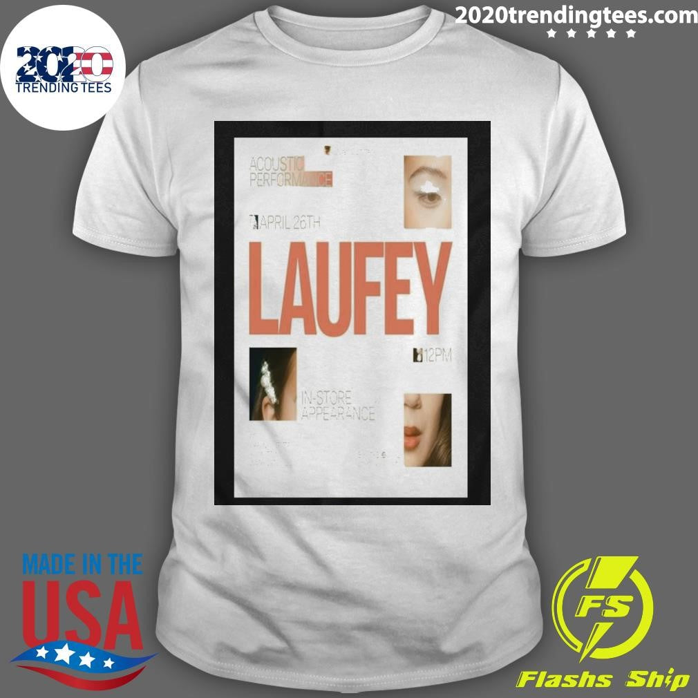 Awesome Laufey In Washington Dc On April 26 2024 - Adult & Kids T-Shirts, Sweatshirts & Hoodies apparel design preview 1