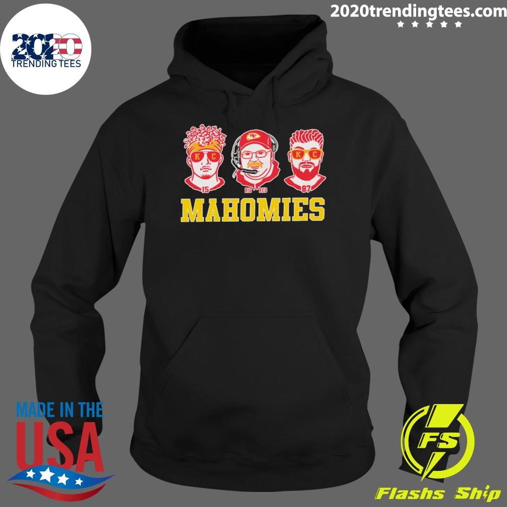 Awesome Mahomies Kc Football - Adult & Kids T-Shirts, Sweatshirts & Hoodies apparel design preview 2