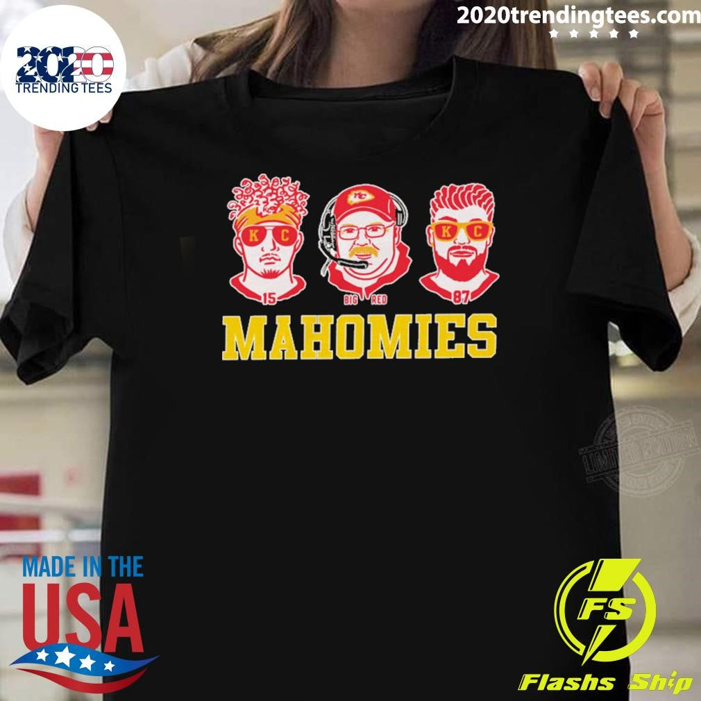 Awesome Mahomies Kc Football - Adult & Kids T-Shirts, Sweatshirts & Hoodies apparel design preview 1