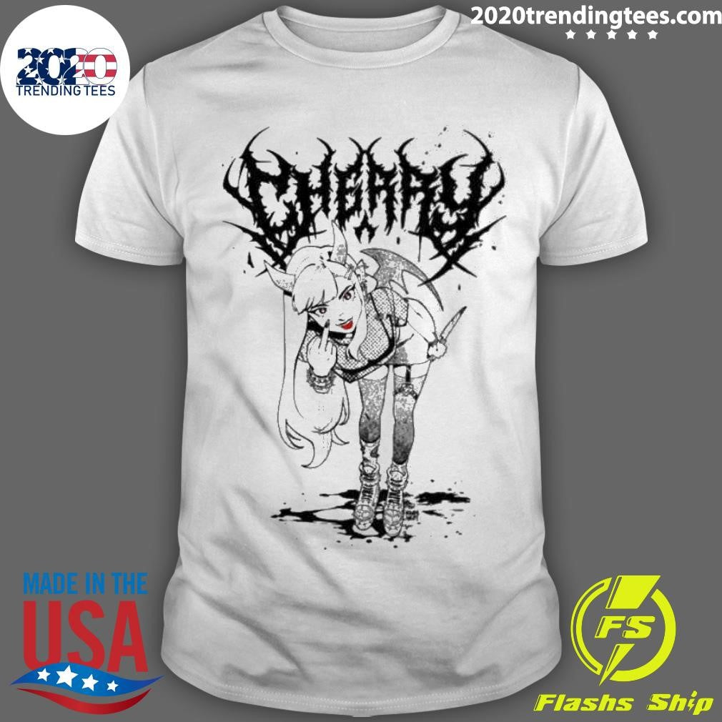 Awesome Manda Amsbt Cherry The Demon - Adult & Kids T-Shirts, Sweatshirts & Hoodies apparel design preview 1