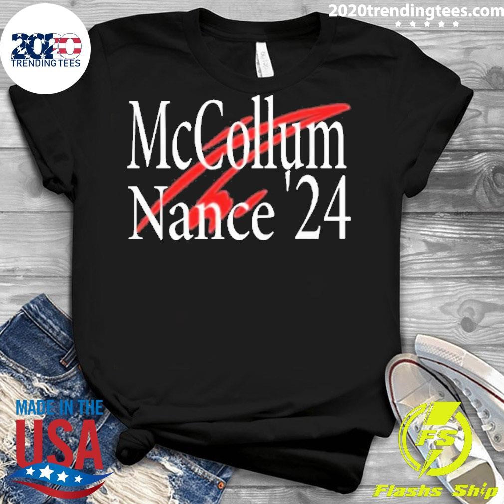 Awesome Mc Collum Nance '24 - Adult & Kids T-Shirts, Sweatshirts & Hoodies apparel design preview 3
