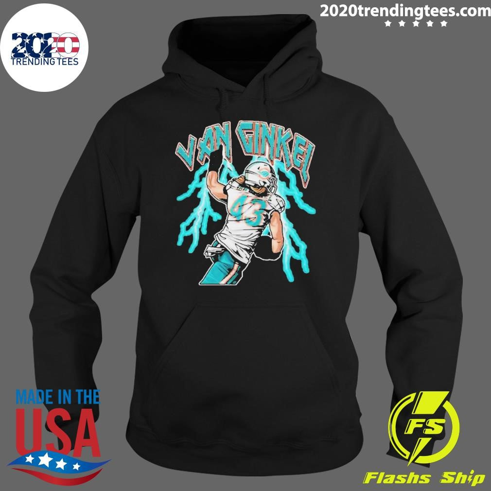 Awesome Miami Dolphins Merch Van Ginkel - Adult & Kids T-Shirts, Sweatshirts & Hoodies apparel design preview 2
