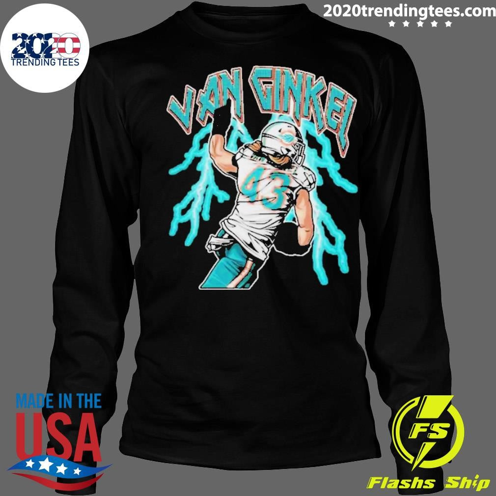 Awesome Miami Dolphins Merch Van Ginkel - Adult & Kids T-Shirts, Sweatshirts & Hoodies apparel design preview 4