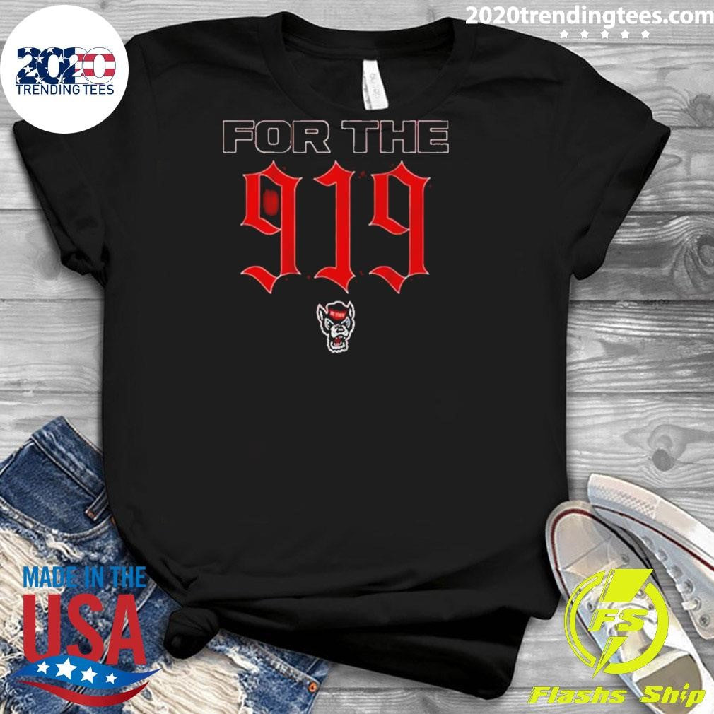 Awesome Nc State Basketball Dj Horne For The 919 - Adult & Kids T-Shirts, Sweatshirts & Hoodies apparel design preview 3