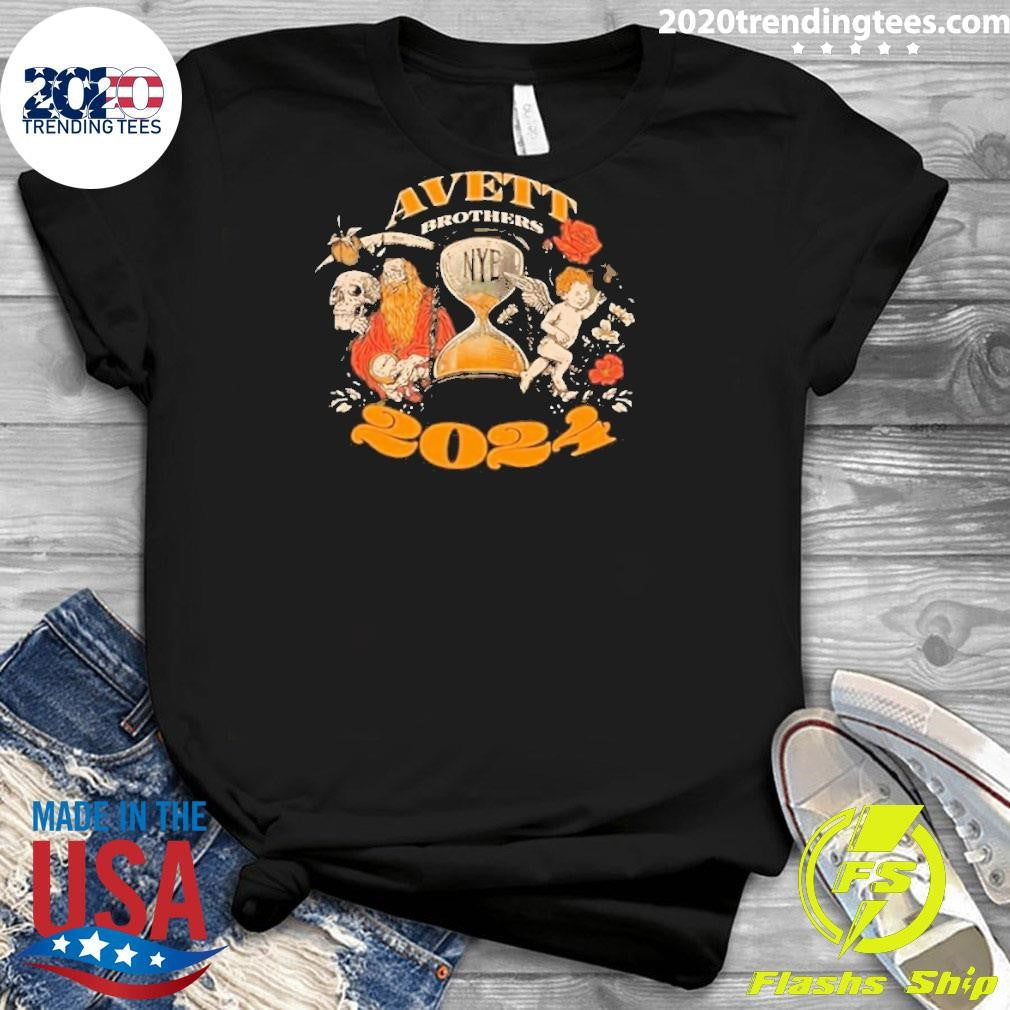 Awesome Nice The Avett Brothers Nye 2024 Event - Adult & Kids T-Shirts, Sweatshirts & Hoodies apparel design preview 3