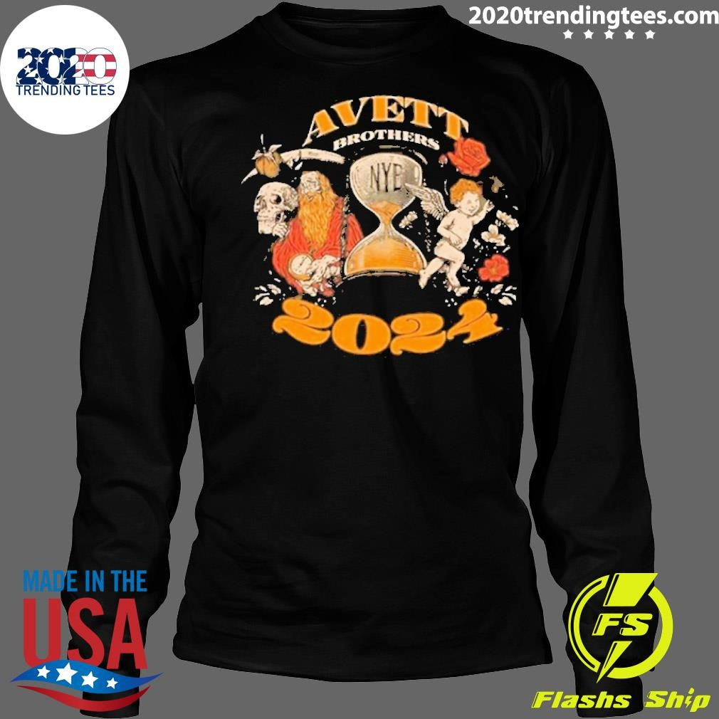 Awesome Nice The Avett Brothers Nye 2024 Event - Adult & Kids T-Shirts, Sweatshirts & Hoodies apparel design preview 4