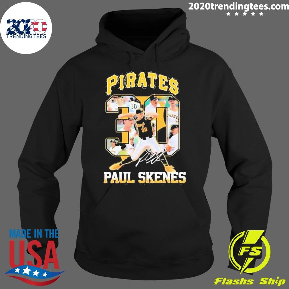 Awesome Pittsburgh Pirates Mlb Paul Skenes 30 - Adult & Kids T-Shirts, Sweatshirts & Hoodies apparel design preview 2