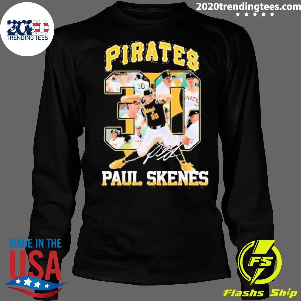 Awesome Pittsburgh Pirates Mlb Paul Skenes 30 - Adult & Kids T-Shirts, Sweatshirts & Hoodies apparel design preview 4