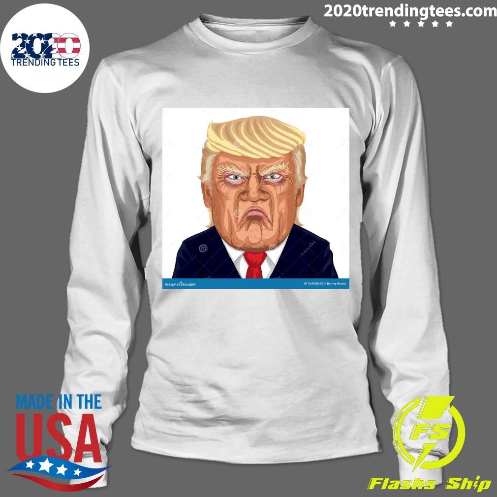 Awesome Portrait Of American President Donald Trump - Adult & Kids T-Shirts, Sweatshirts & Hoodies apparel design preview 4
