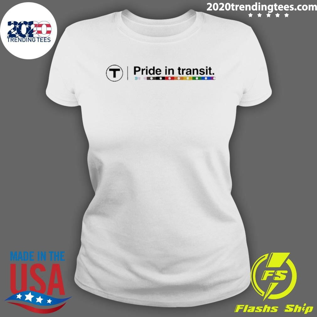Awesome Pride In Transit - Adult & Kids T-Shirts, Sweatshirts & Hoodies apparel design preview 3
