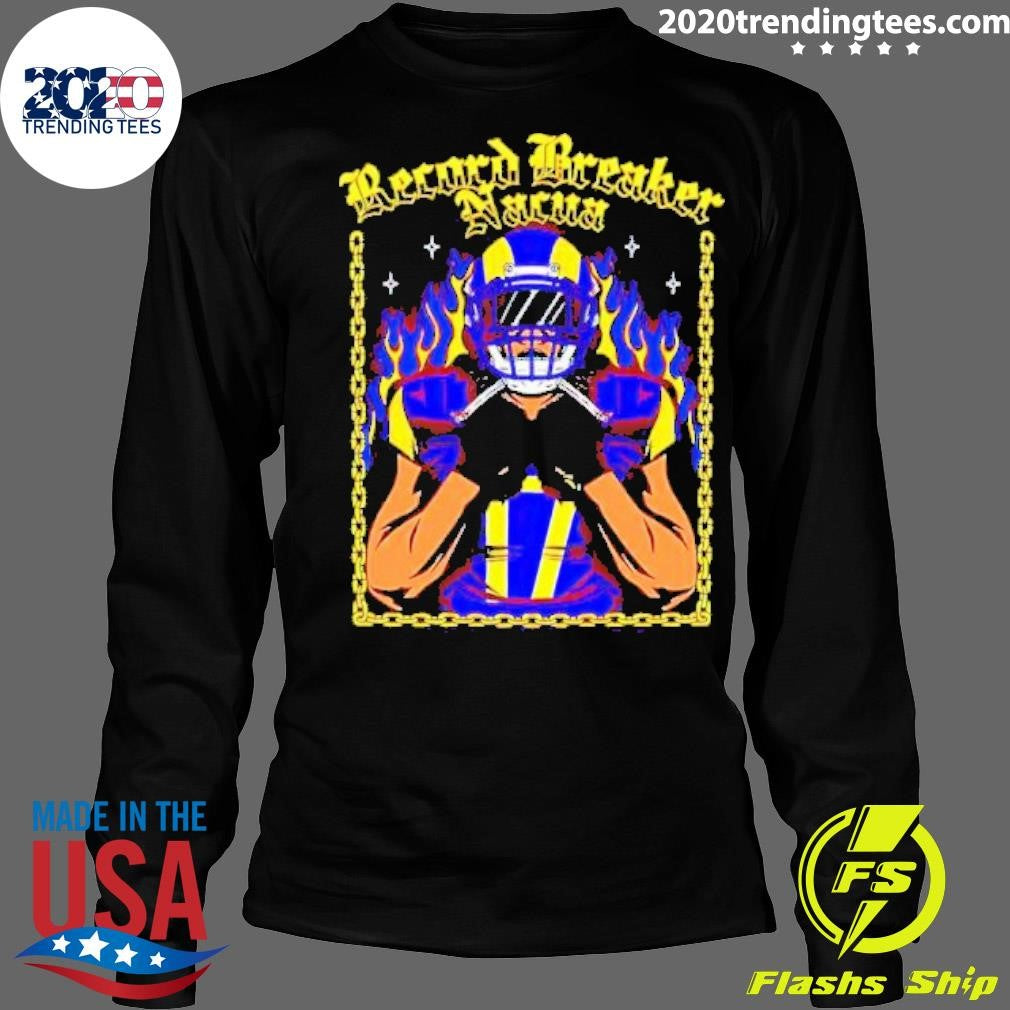 Awesome Puka Nacua Record Breaker - Adult & Kids T-Shirts, Sweatshirts & Hoodies apparel design preview 4