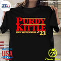 Awesome Purdy Kittle For A Better America 23 - Adult & Kids T-Shirts, Sweatshirts & Hoodies apparel design preview 1