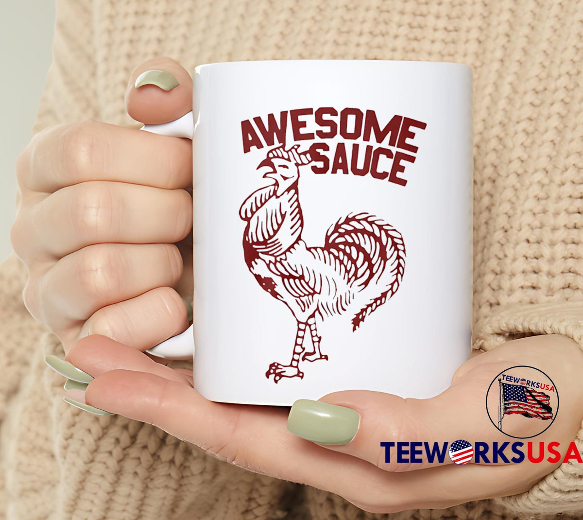 Awesome Sauce vintage - Adult & Kids T-Shirts, Sweatshirts & Hoodies apparel design preview 6