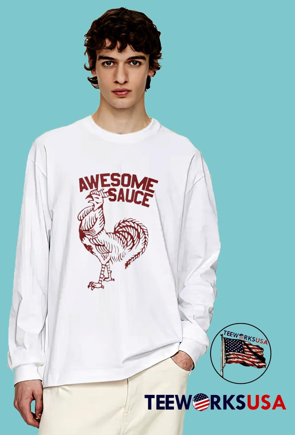 Awesome Sauce vintage - Adult & Kids T-Shirts, Sweatshirts & Hoodies apparel design preview 4