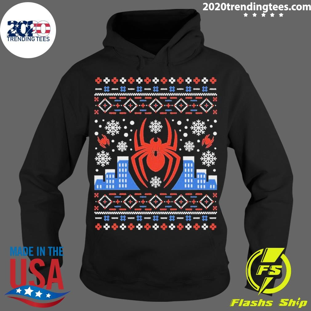 Awesome Spider Ugly Christmas - Adult & Kids T-Shirts, Sweatshirts & Hoodies apparel design preview 2