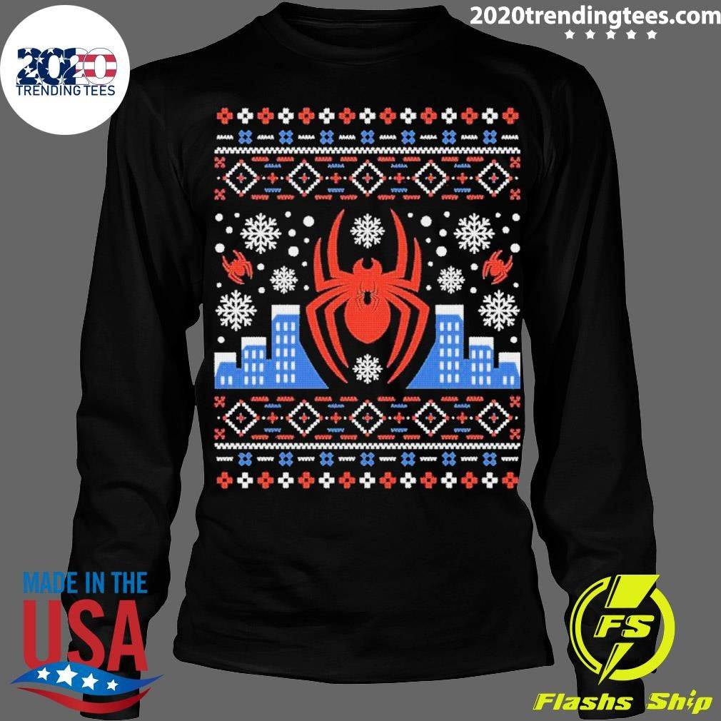 Awesome Spider Ugly Christmas - Adult & Kids T-Shirts, Sweatshirts & Hoodies apparel design preview 4