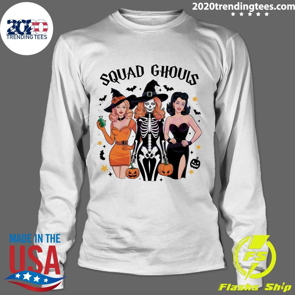 Awesome Squad Ghouls Horror Characters - Adult & Kids T-Shirts, Sweatshirts & Hoodies apparel design preview 4