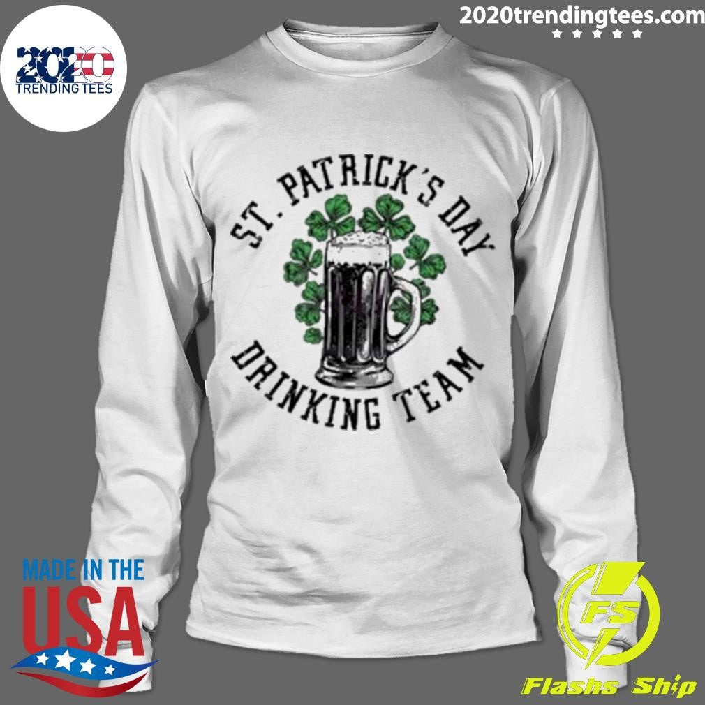 Awesome St Patrick's Day Drinking Team - Adult & Kids T-Shirts, Sweatshirts & Hoodies apparel design preview 4
