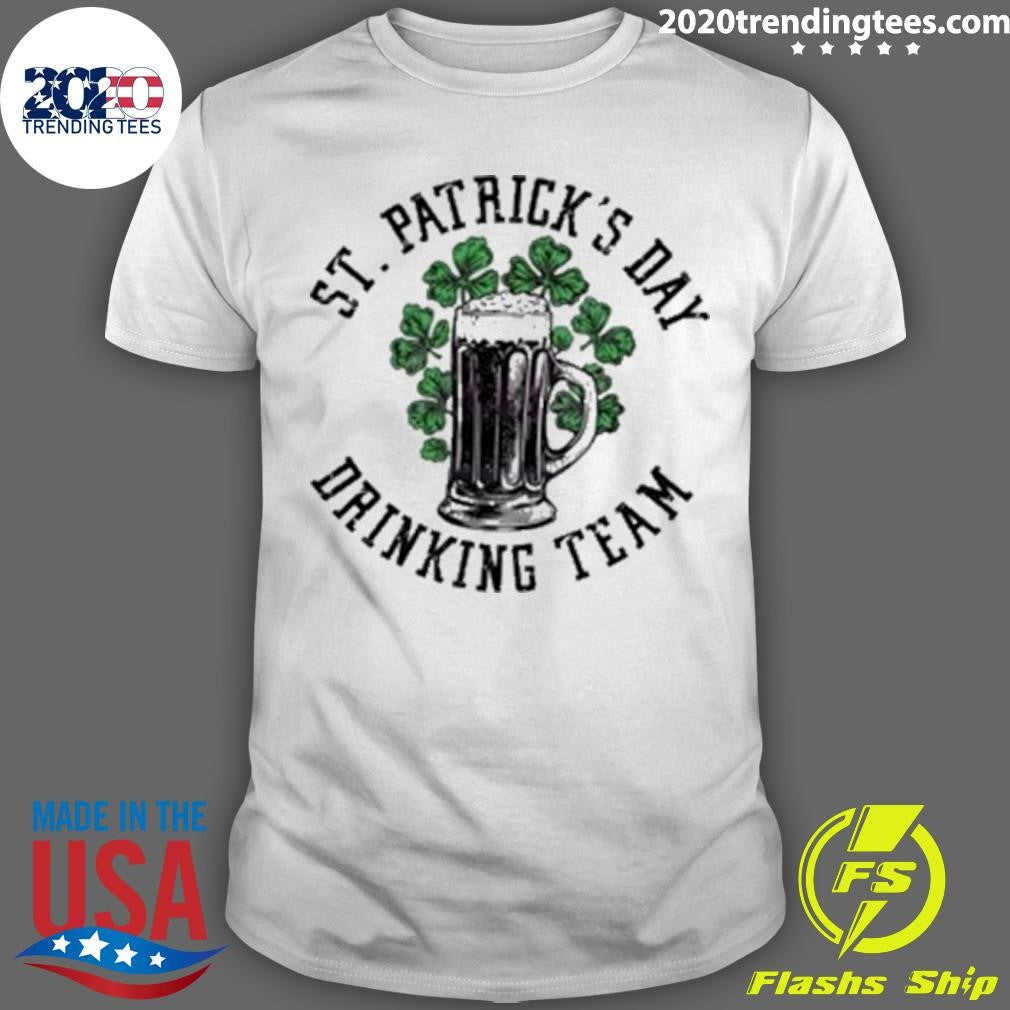 Awesome St Patrick's Day Drinking Team - Adult & Kids T-Shirts, Sweatshirts & Hoodies apparel design preview 1