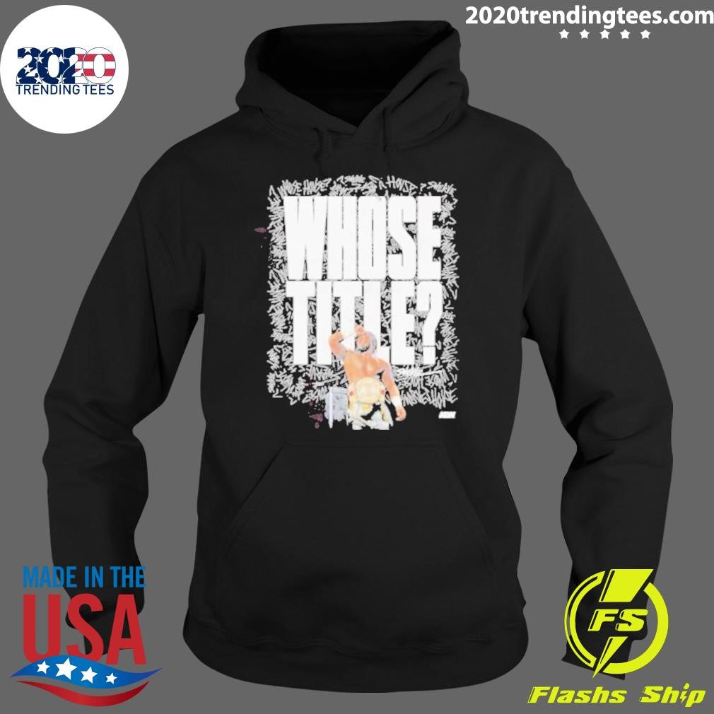 Awesome Swerve Strickland Whose Title - Adult & Kids T-Shirts, Sweatshirts & Hoodies apparel design preview 2