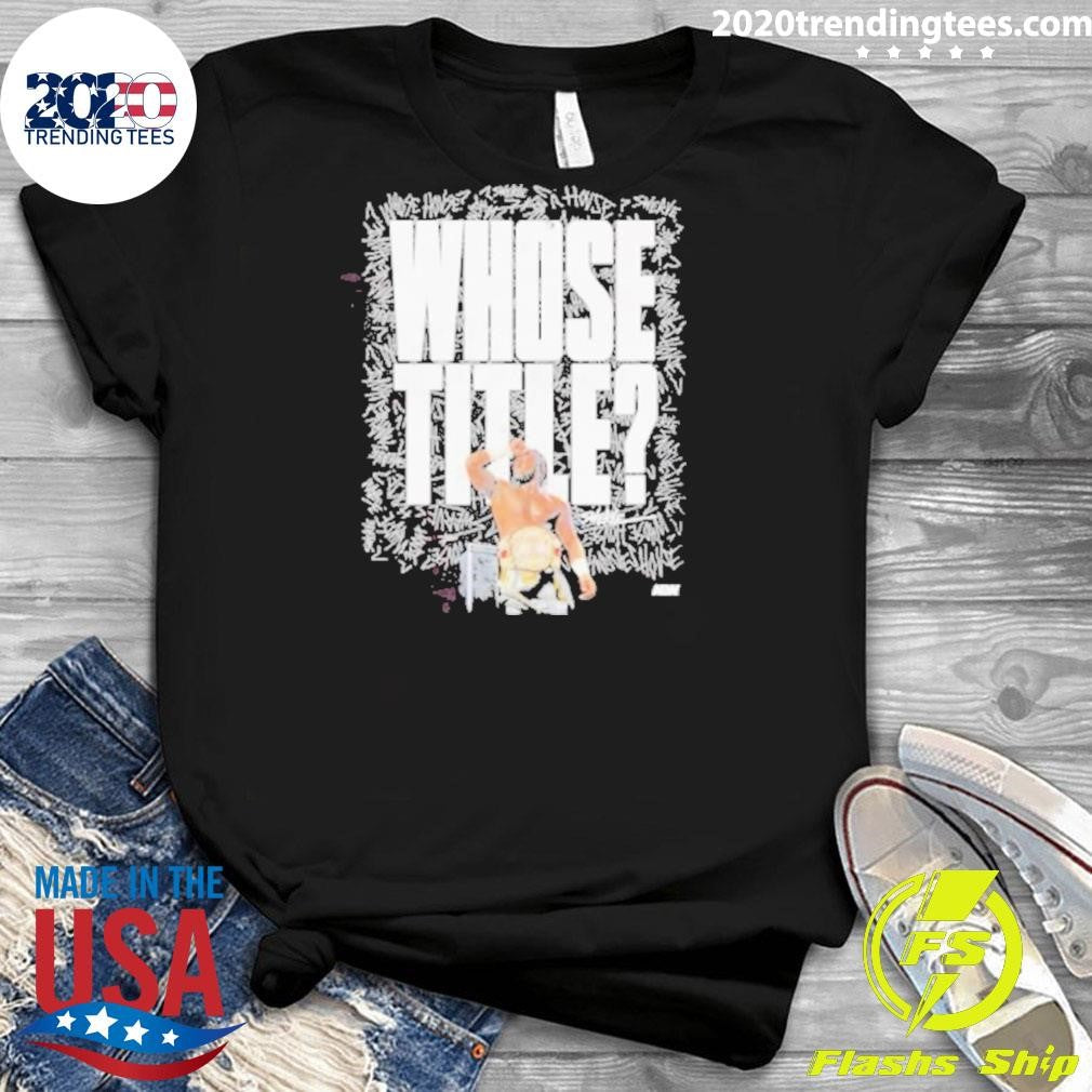 Awesome Swerve Strickland Whose Title - Adult & Kids T-Shirts, Sweatshirts & Hoodies apparel design preview 3