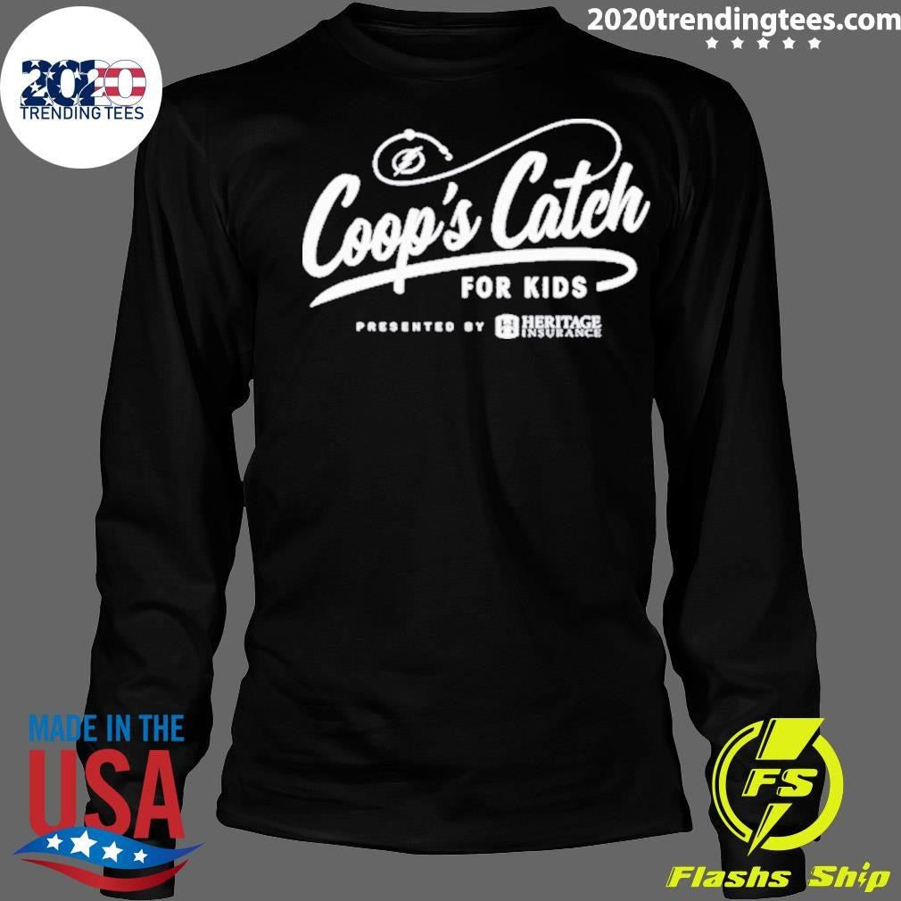 Awesome Tampa Bay Coop's Catch For - Adult & Kids T-Shirts, Sweatshirts & Hoodies apparel design preview 4