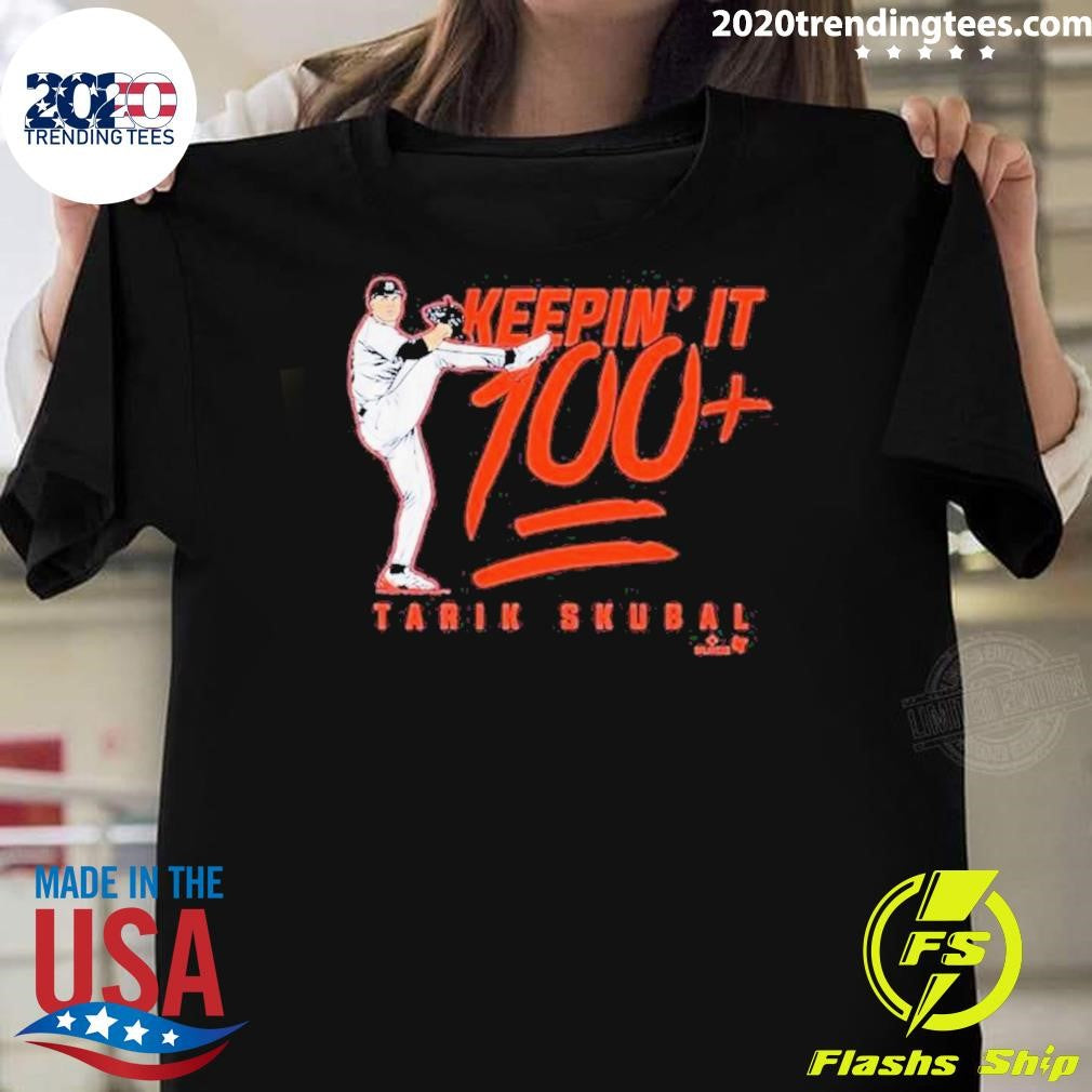 Awesome Tarik Skubal Keepin' It 100+ - Adult & Kids T-Shirts, Sweatshirts & Hoodies apparel design preview 1