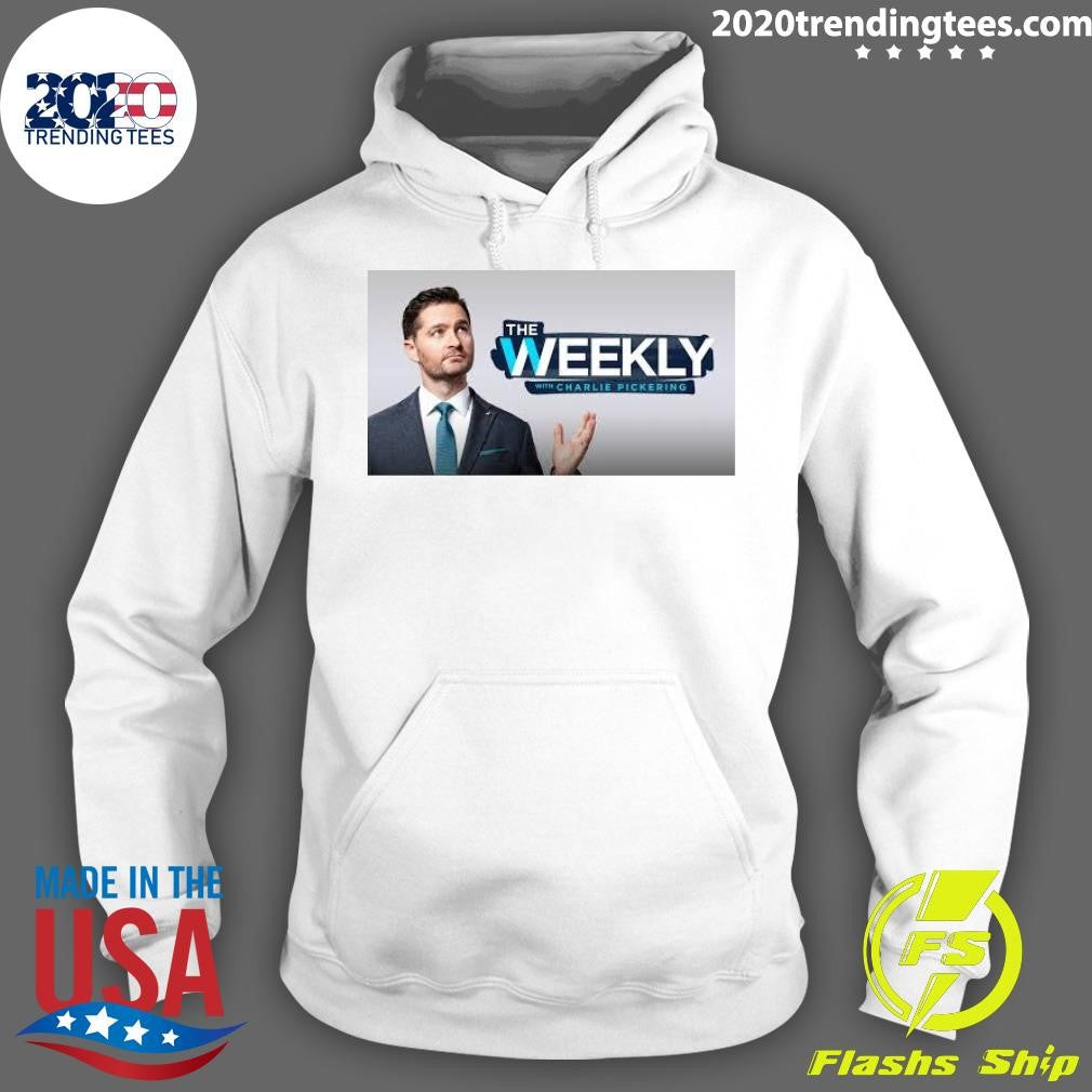 Awesome The Weekly with Charlie Pickering - Adult & Kids T-Shirts, Sweatshirts & Hoodies apparel design preview 2